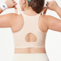 Fashionexport fatmm seamlessplus sizeintimates female big breasts show small push-up side closing beautiful back sports intimates