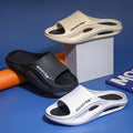 Influencer-approved trendy summer slippers: outdoor, indoor, bath, non-slip, couple's fashion, unique design, men's style, cross-border e-commerce