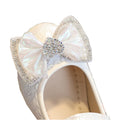 Girls' princess shoes - spring/autumn  new collection - soft sole leather shoes with bow detail - stylish toddler & baby shoes - chic children's single shoes