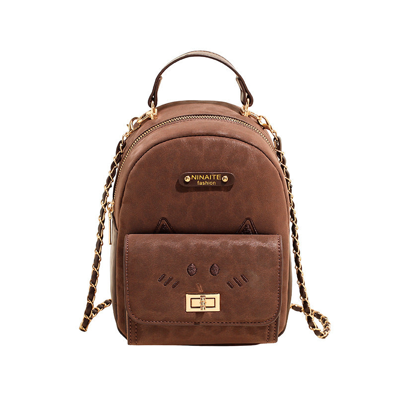 2025 autumn new women's bag: high-end, stylish backpack - perfect for students, commuting, and travel - large capacity