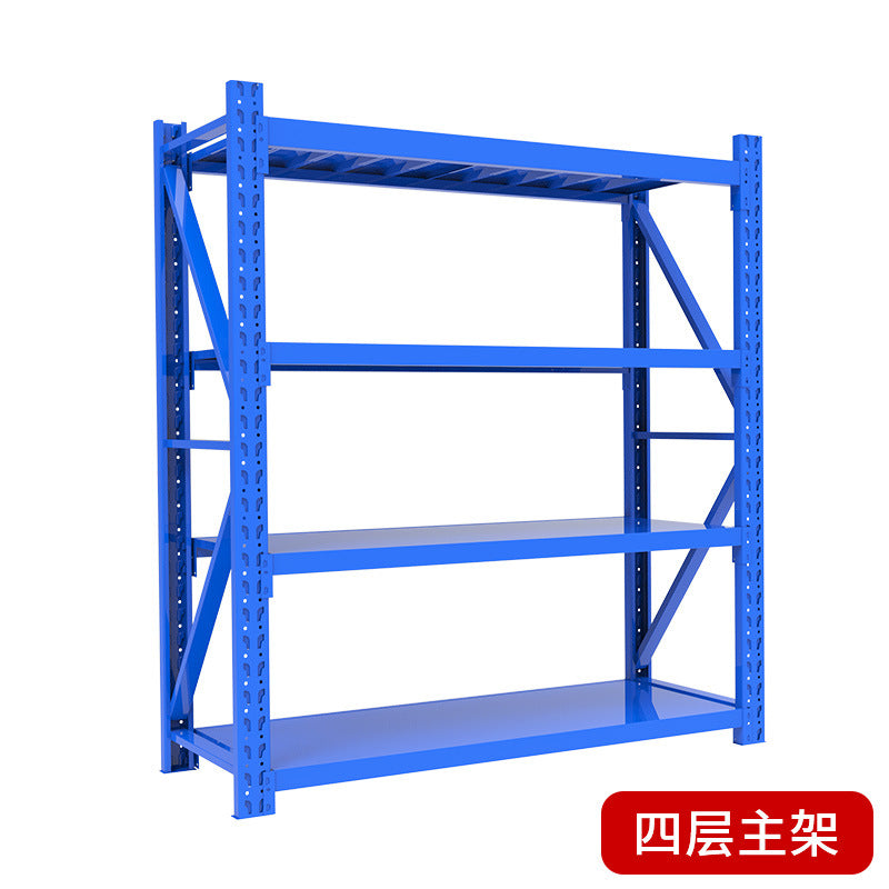 Storage Heavy-duty shelves Commercial warehouses Multi-layer shelves Household express storage Iron racks Display Floor wholesale