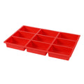 Creative silicone 9-cavity rectangle cake mold diy chocolate mold ice cube tray silicone aromatherapy soap mold
