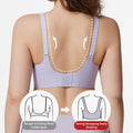 export hot-selling plus size seamless bra for women - full coverage, comfortable, beautiful back, anti-sagging, wireless bra