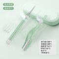 Kids' light-up ear spoon set - baby ear cleaning kit with visual ear wax removal tweezers