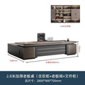 2.8m table + chair + 2.8 bookcase