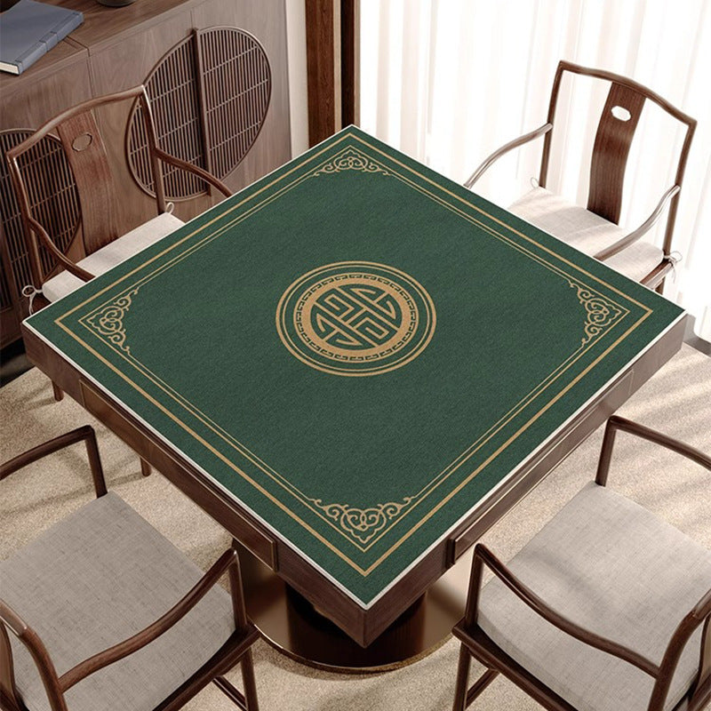 Tablecloth no-wash new arrival new year mahjong table special table mat sound insulation thickenednon-slip new chinoiseriewinter tablecloth