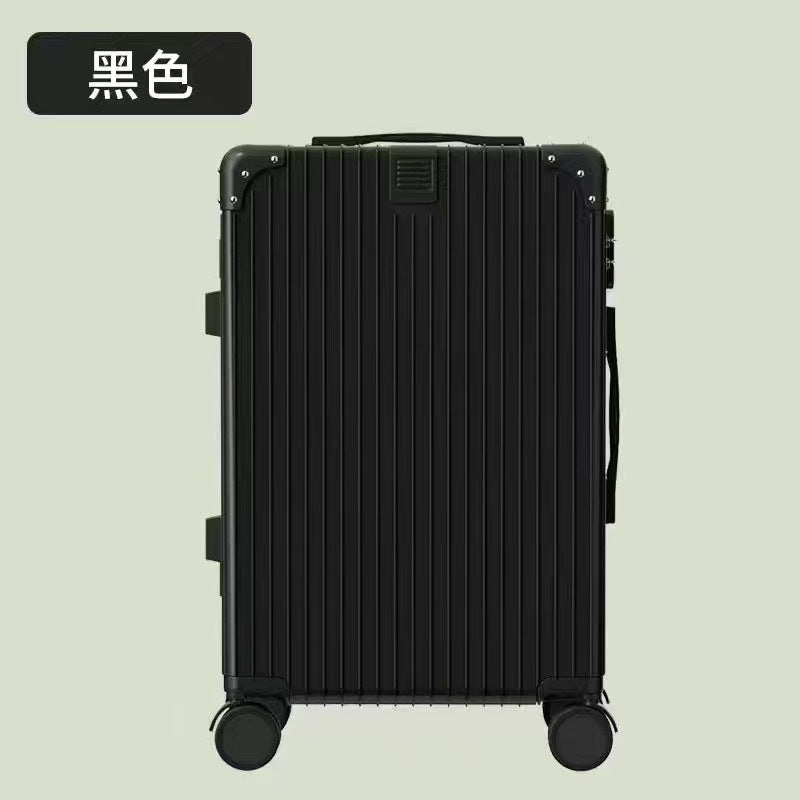 Retro suitcase 24 inch student universal wheel trolley case multi-functional travel password case boarding case travel bag