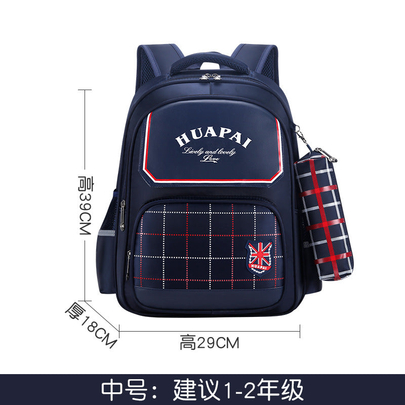 School season primary school bag children 1-3-6 grade backpack 6-9-12 year old bag