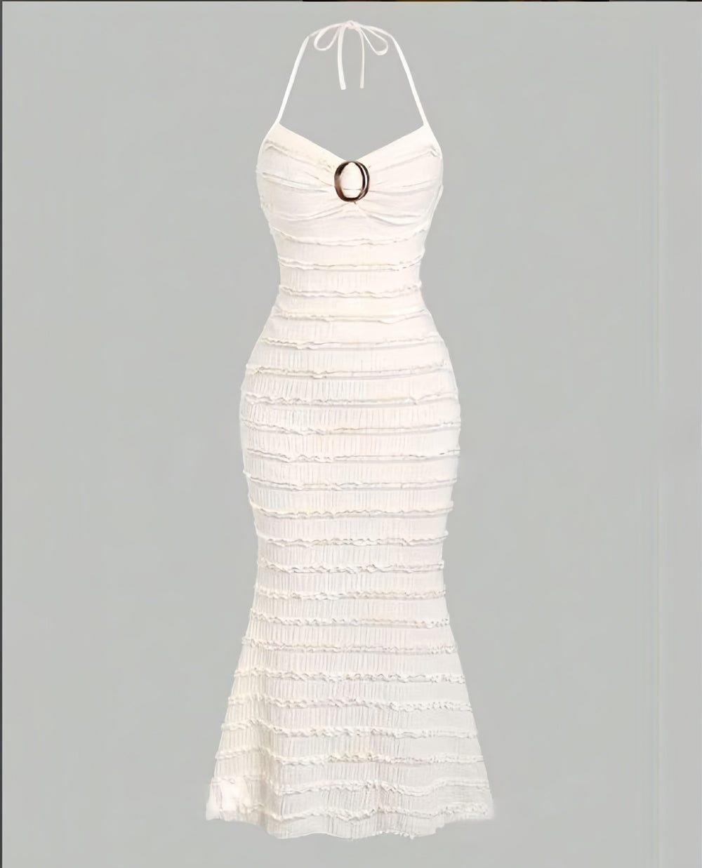 European and american cross-border women's spring  solid color sleeveless camisole sexy backless slim-fit maxi slip dress