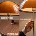 American mid-century living room floor lamp sunset atmosphere lamp bedroom bedside designer retro sofa next to vertical table lamp