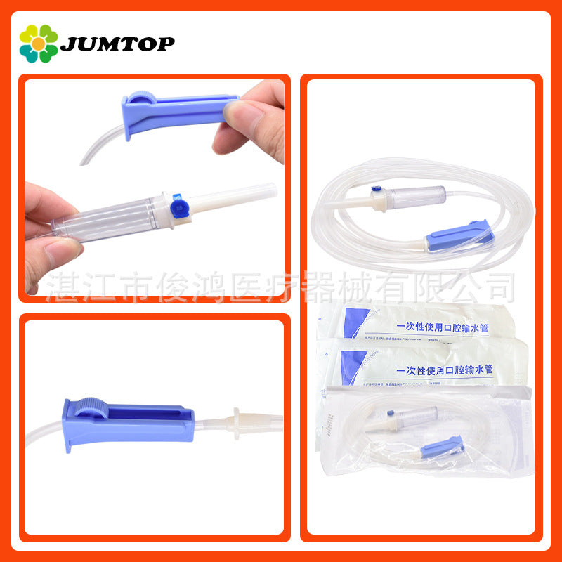 Dental implant water pipe, holy light implant oral water pipe, 20 disposable water pipes, a box of