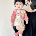 Newborn & infant autumn rompers: adorable bunny onesies for baby girls - cute & cozy newborn clothing