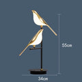 Creative bird wall lamp - modern minimalist nordic style for bedroom, bedside, living room, hallway, stairway, and floor lamp