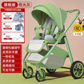 Tianrui baby stroller can sit or lie down, high view foldable lightweight baby stroller, two-way push stroller