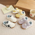 Vancahao girls breathable toddler shoes new arrival sports white shoes boys anti-kick sneakers baby forrest gump shoes