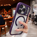Suitable for apple 17 mobile phone case 16 magnetic u1 holder with lens film iphone14promaxpc protective case 11