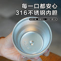 New 316 stainless steel vacuum insulated tumbler - mini coffee mug, portable hot & cold, car & office travel cup
