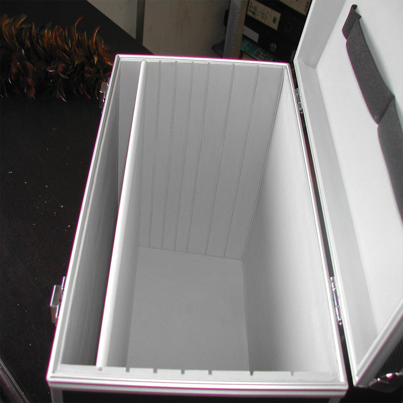 Chess and card room Mahjong hall special chip aluminum box Texas hold'em chip card box mobile phone safe deposit box password box