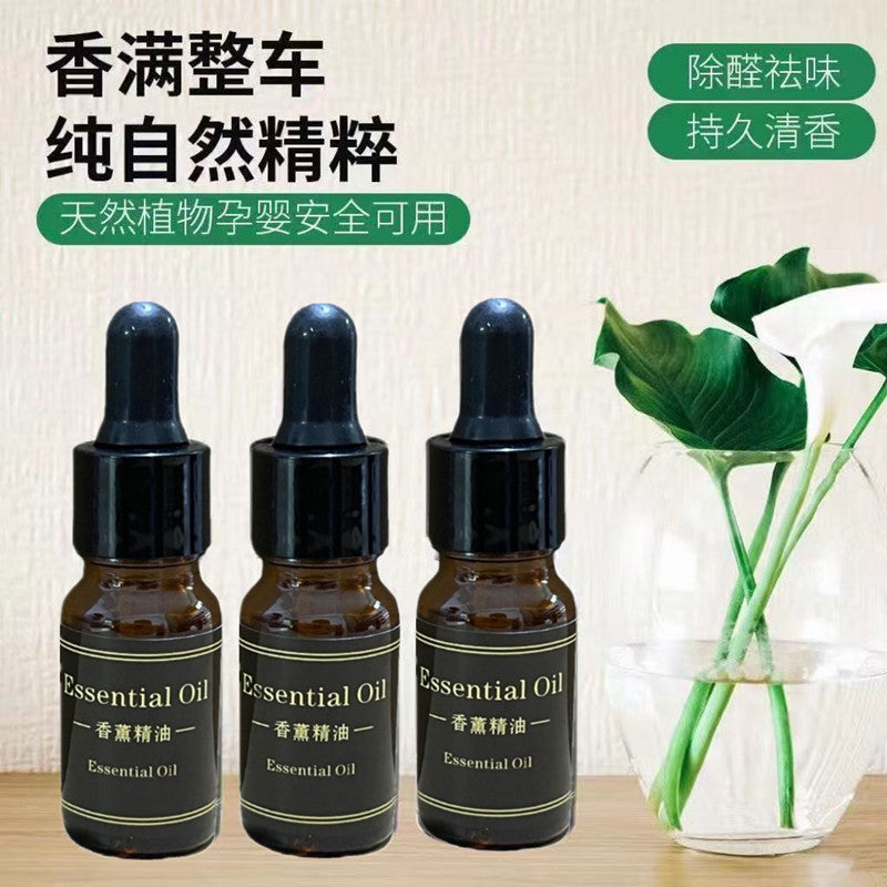 Car essential oil aromatherapy refill 10ml refill car oil-soluble perfume ornament replacement essential oil fragrance