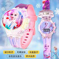 Kids' toy watch for girls, ages 2-3, my melody, cartoon, luminous electronic watch, rotating, cute for girls