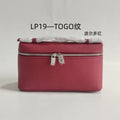 Red togo top layer cowhide