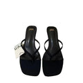 Za summer new 2024 french square toe high heel women's shoes, thong sandals with open toe and slingback, fashion sandals for women