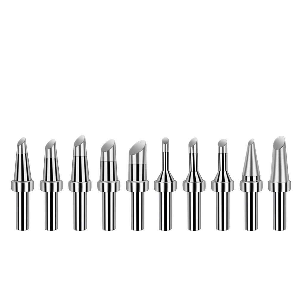 203H electric soldering iron head 90W high frequency welding table 200 Luo iron head pointed nozzle horseshoe nozzle knife head welding table universal ferrochrome head