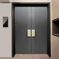 Villa door double door rural self-built house door anti-theft door self-built house mother entrance door cast aluminum door
