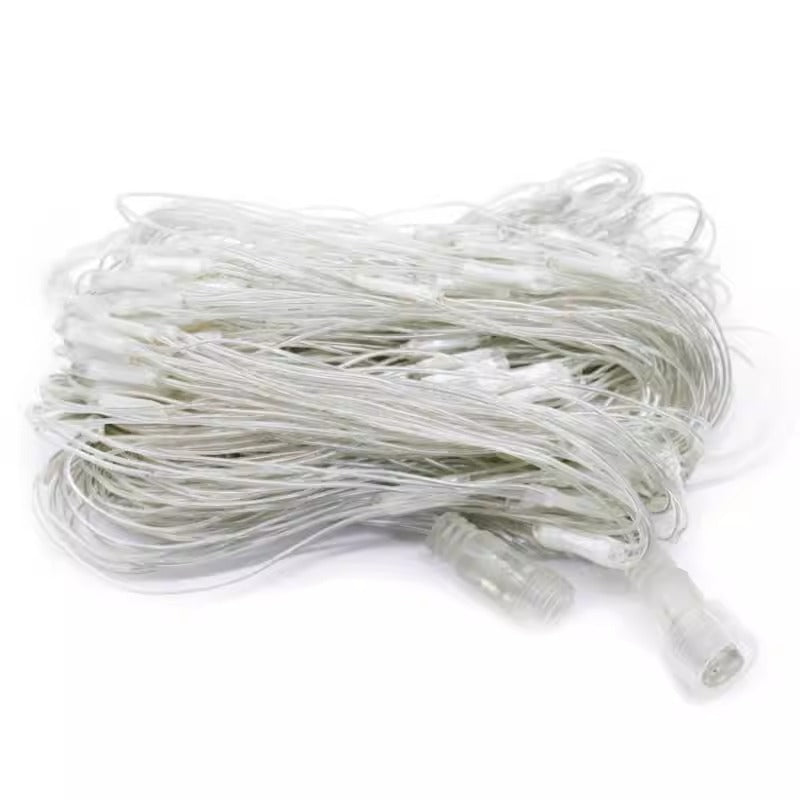 LED net lights, colorful lights, flashing lights, string lights, outdoor waterproof grid shape, full sky, lawn decoration, low voltage fishing net lights