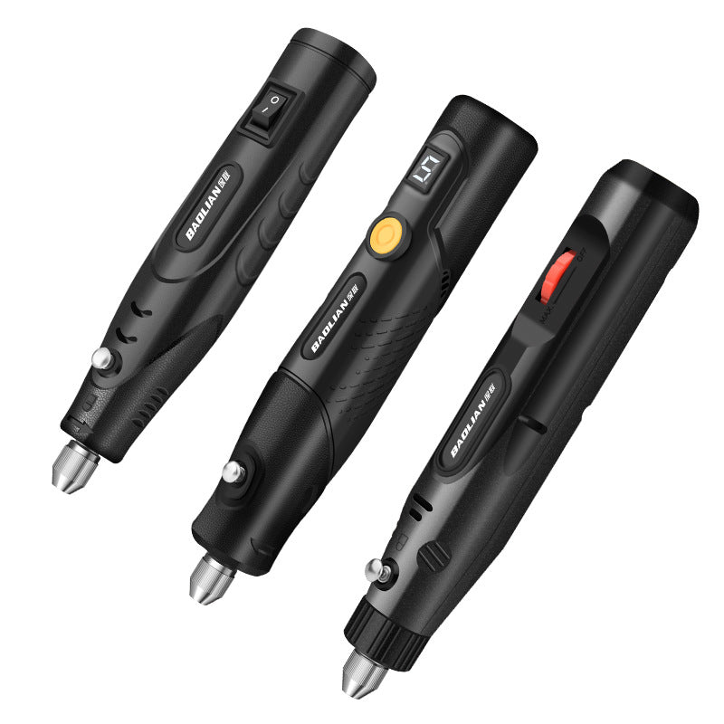 Electric grinder mini handheld polishing jade carving tool household multifunctional grinder mini micro electric drill
