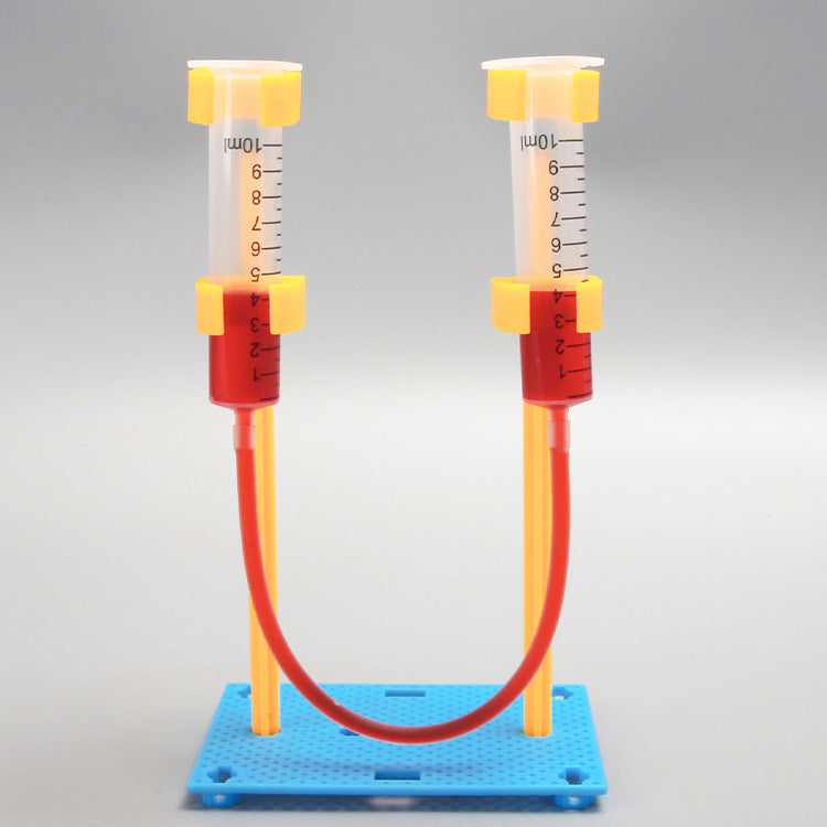 Homemade level, primary school science experiment material package, connector, DIY technology small production, children's educational toys