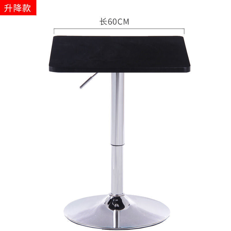 High table bar table round casual cocktail table adjustable small round table high bar round table bar chair