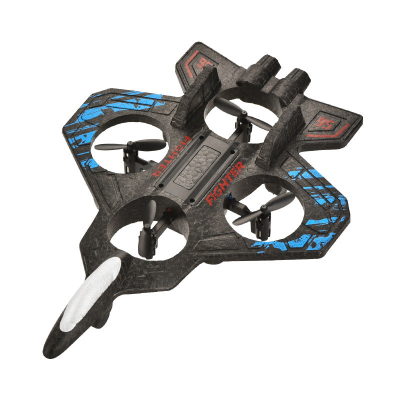 hot-selling remote control airplane: kids' foam stunt drone, drop-resistant, altitude-holding quadcopter, boy's toy