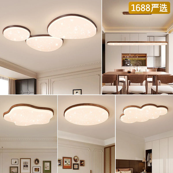 [Strict Selection] Medieval Ceiling Light 2025 New Modern Simple Pebble Gypsy Lighting Whole House Package