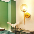 Bedside lamp wall lamp bedroom simple creative decoration background wall lamp nordic post-modern staircase aisle lamp