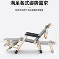 Foldable recliner office nap chair daybed backrest lazy lounger bed beach home multifunctional chair