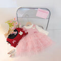 Girls' dress  new fashion korean style baby long sleeve princess dress children's mesh dress girl's formal dress