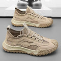 Men's shoes 2025 winter new breathable mesh lightweight casual sneakers men's sports anti-slip work safety shoes