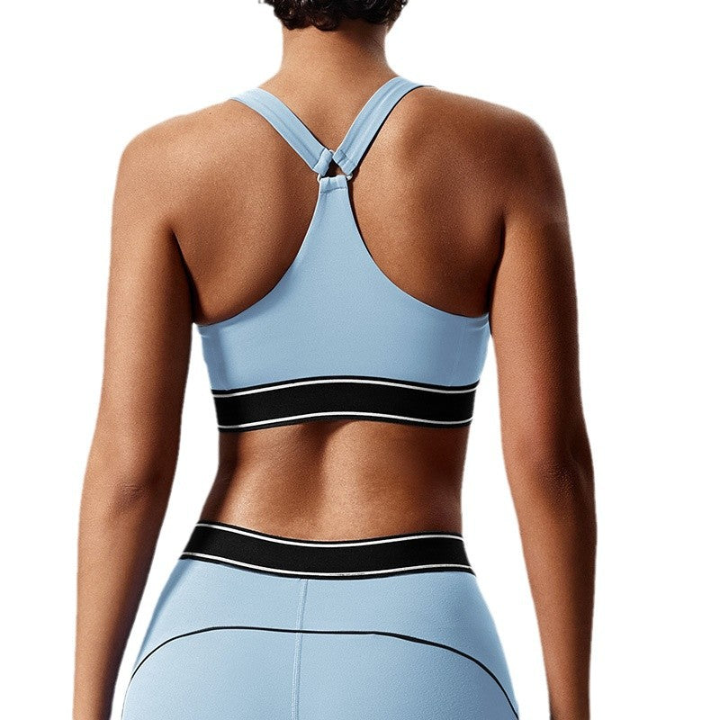 European and american cross-border dance running sports bra women's outdoor sports vest style fitness yoga top bra
