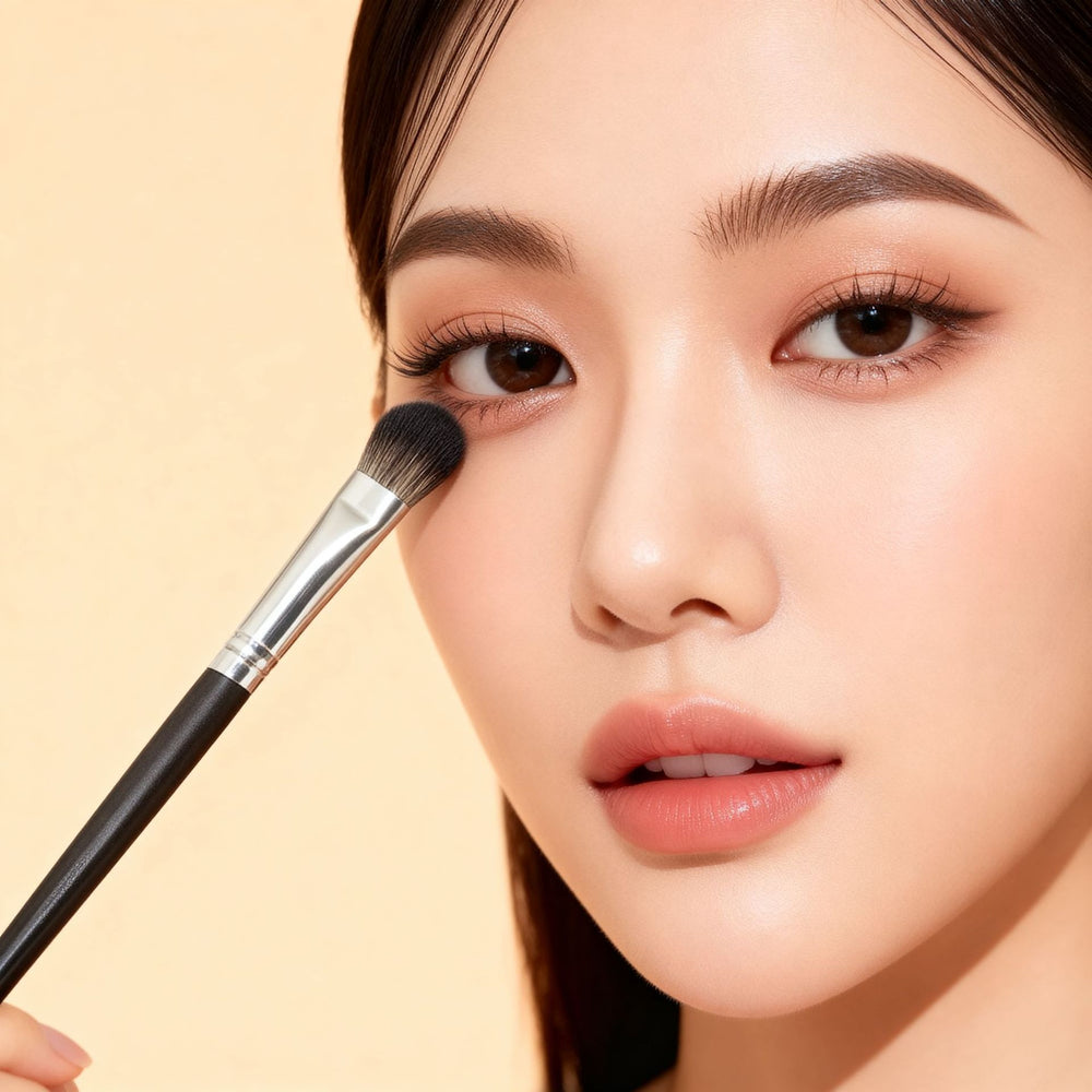 Wooden handle makeup brush set - cangzhou makeup brushes: blush brush, wool brush, powder brush, foundation brush, eyeshadow brush, and other makeup brushes