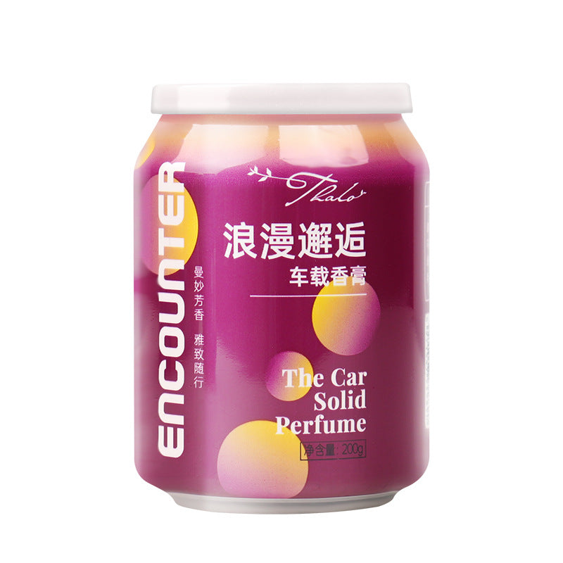 Creative coke can car air freshener - solid car fragrance, fireless aromatherapy, long-lasting fresh scent, factory direct