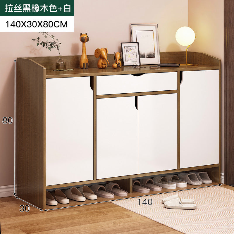 Large capacity shoe cabinet for home use - entryway, hallway, and outdoor console table all-in-one storage - new shoe rack