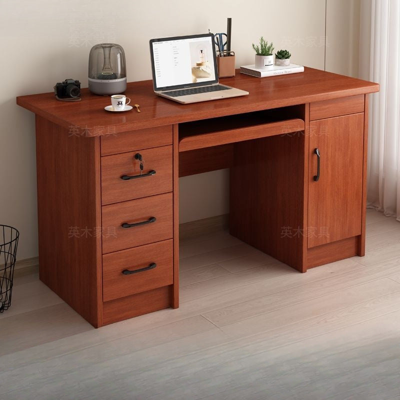 Modern minimalist solid wood office desk computer desk home writing desk single student study desk