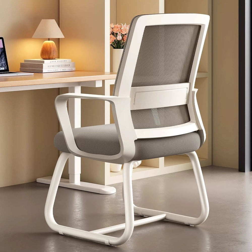 Computer chair, comfortable for long periods of sitting, office chair, home study, dormitory desk stool, mahjong chair, staff backrest seat, no