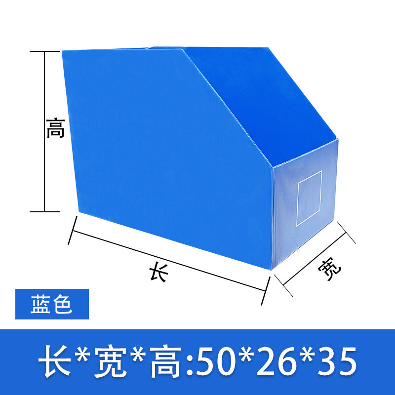 Shelf Oblique Carton Storage Box Multifunctional Classification E-commerce Warehouse Parts Material Wear-resistant Hollow Board Warehouse Box