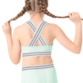 Combat girl comfortable high elastic webbing kids yoga clothes training quick-drying kids tight running fitness clothes