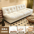 Cloud sofa modern casual living room for home small apartment double casualaccessible luxurypopular cream style fabric sofa