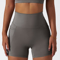 Summer barely-there athletic shorts - quick-dry, compression yoga pants with pockets - breathable cycling, running, and fitness shorts 6425