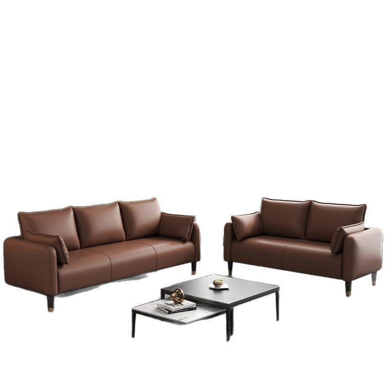 new living room sofa - compact size, ideal for rentals, hotels, apartments, two-seater, three-seater fabric sofa - also suitable for clothing stores