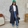 European and american style straight-leg jeans -  cross-border women's fashion streetwear button & patch high-waisted casual pants